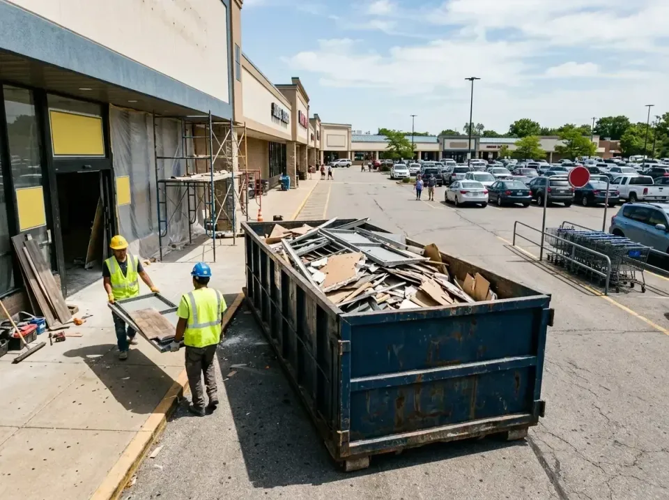 retail-store-renovation-debris-003 — frequently asked questions, Roll-off Dumpster Rentals in Edna, TX